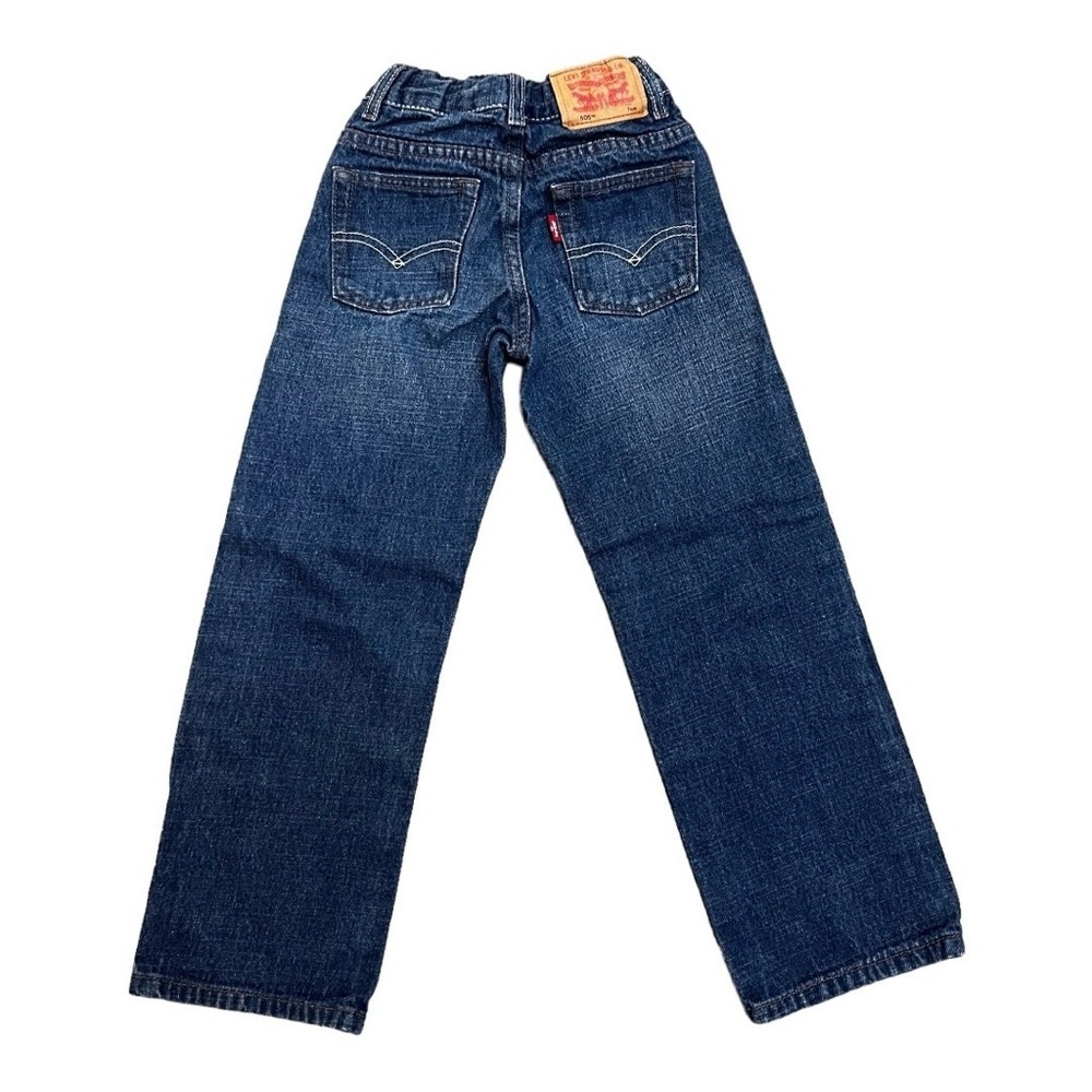 LEVI’S 505 Dark Wash Boys Jeans Size 7 -SLIM-